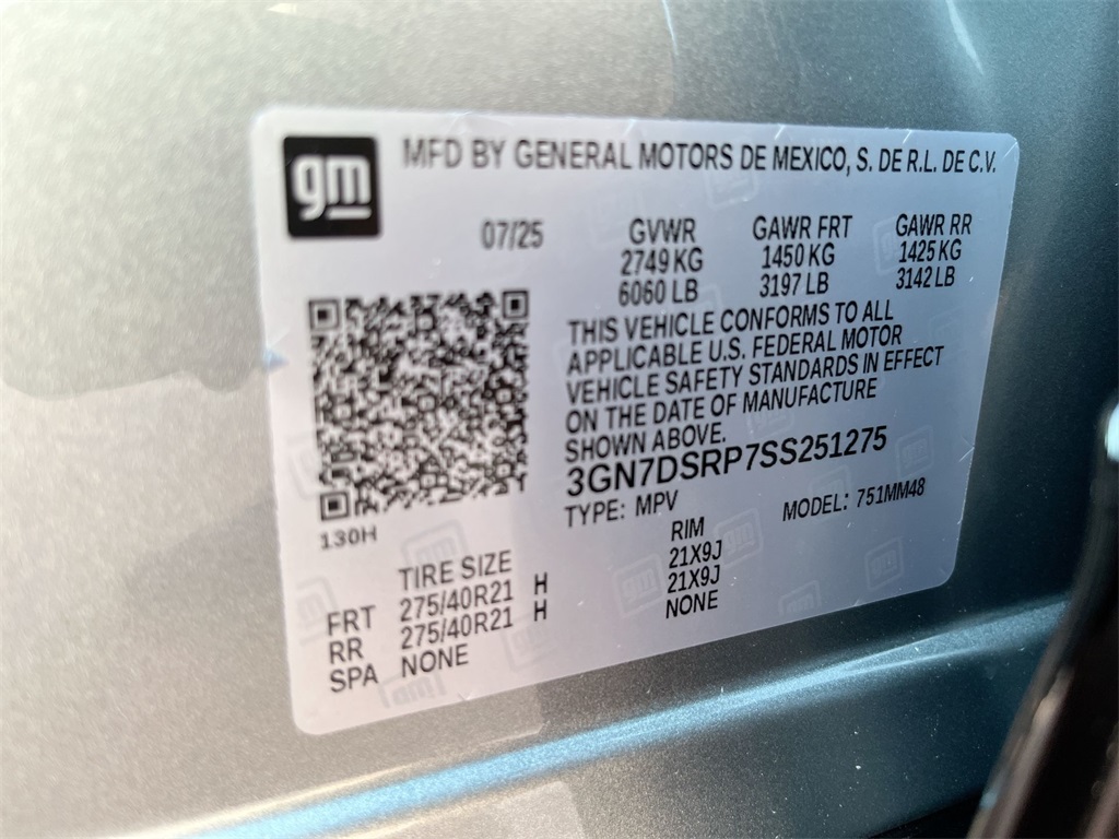 new 2025 Chevrolet Equinox EV car, priced at $40,113