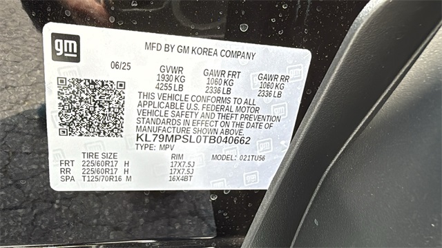 new 2026 Chevrolet TrailBlazer car, priced at $26,785