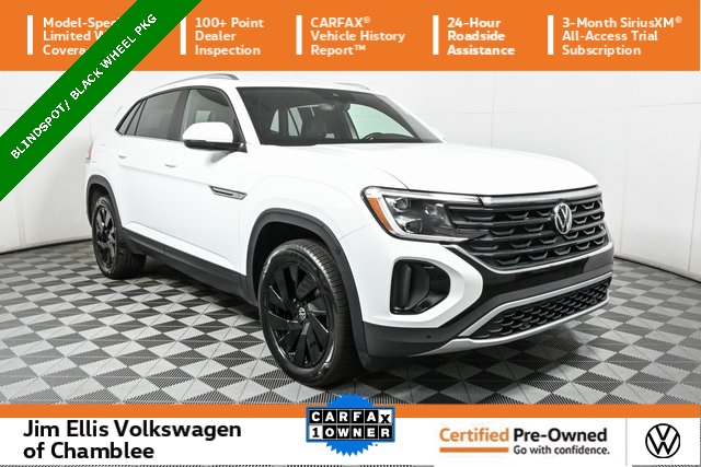 used 2024 Volkswagen Atlas Cross Sport car, priced at $39,900