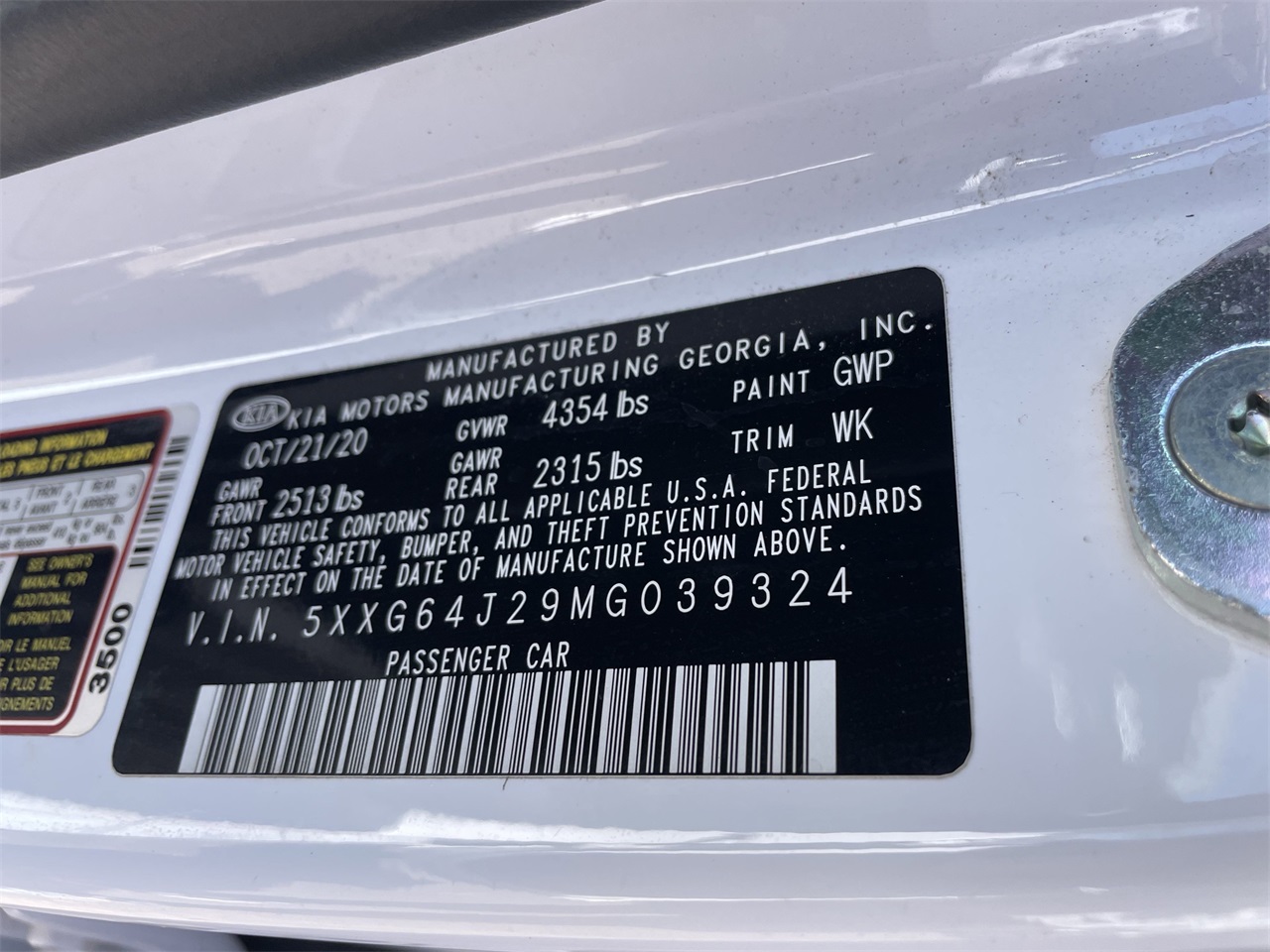 used 2021 Kia K5 car, priced at $19,999