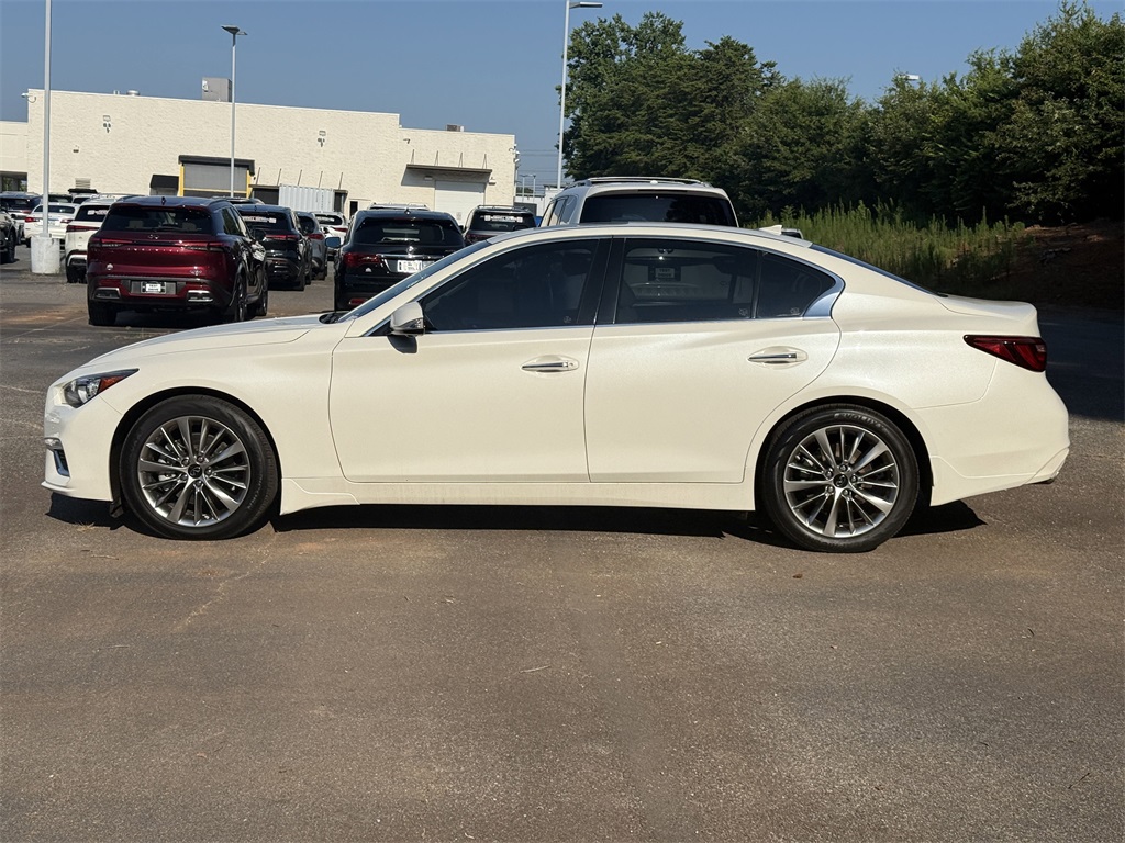 used 2022 INFINITI Q50 car, priced at $27,399