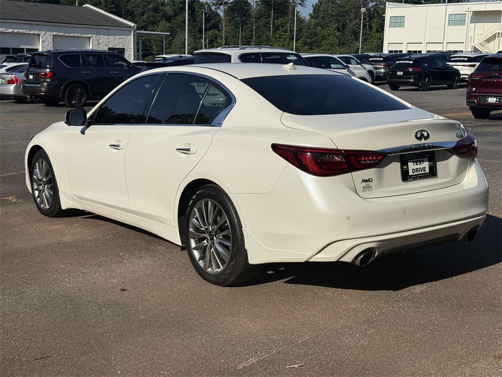 used 2022 INFINITI Q50 car, priced at $27,399