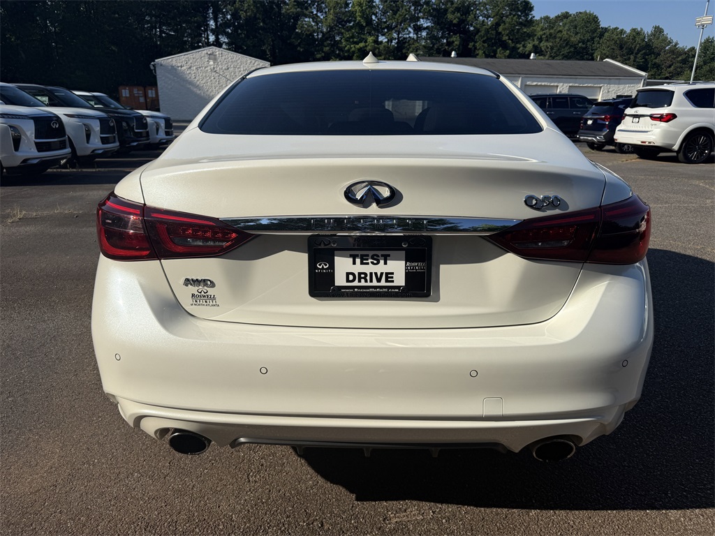 used 2022 INFINITI Q50 car, priced at $27,399