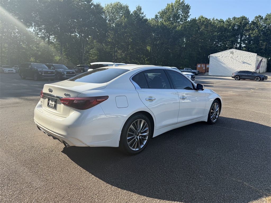 used 2022 INFINITI Q50 car, priced at $27,399