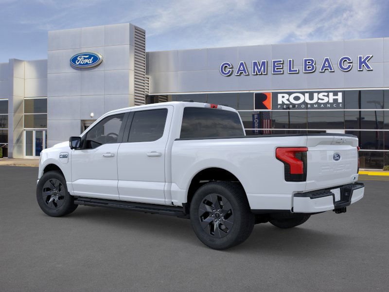 new 2025 Ford F-150 Lightning car, priced at $73,395