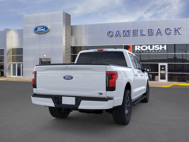 new 2025 Ford F-150 Lightning car, priced at $73,395