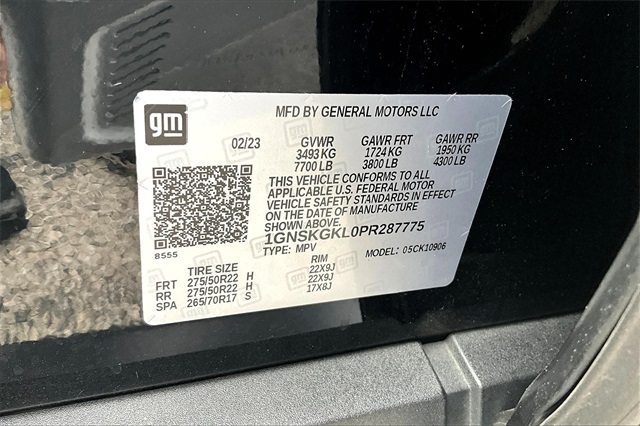 used 2023 Chevrolet Suburban car, priced at $65,897