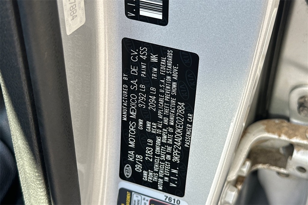 used 2019 Kia Forte car, priced at $15,984