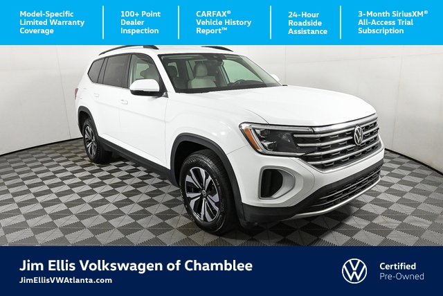 used 2024 Volkswagen Atlas car, priced at $32,900