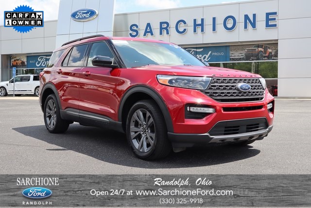 used 2022 Ford Explorer car, priced at $29,500