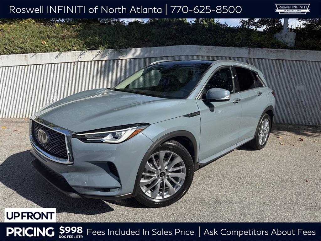 used 2024 INFINITI QX50 car, priced at $32,599