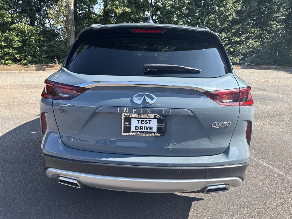 used 2024 INFINITI QX50 car, priced at $32,599