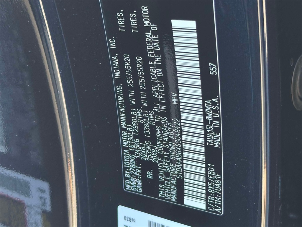 new 2025 Lexus TX car, priced at $64,465