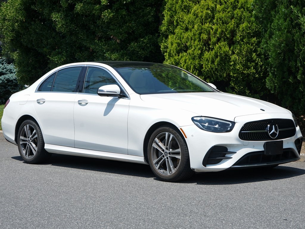 used 2021 Mercedes-Benz E-Class car, priced at $23,995