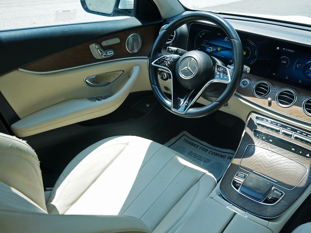 used 2021 Mercedes-Benz E-Class car, priced at $23,995