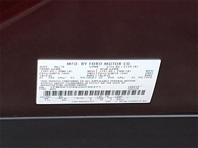 used 2018 Ford Explorer car, priced at $16,950