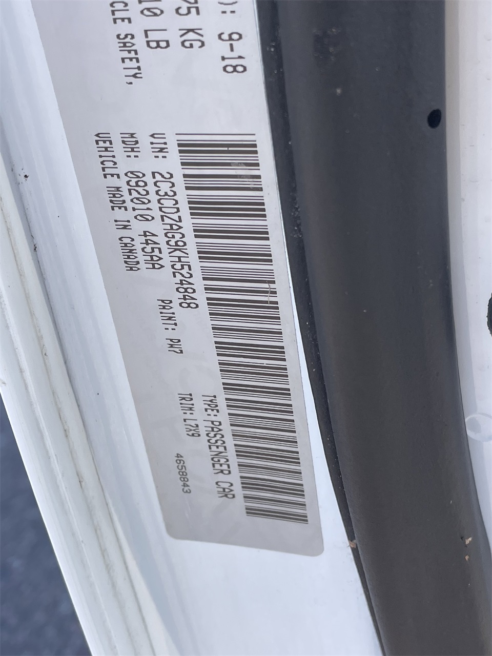 used 2019 Dodge Challenger car, priced at $19,998