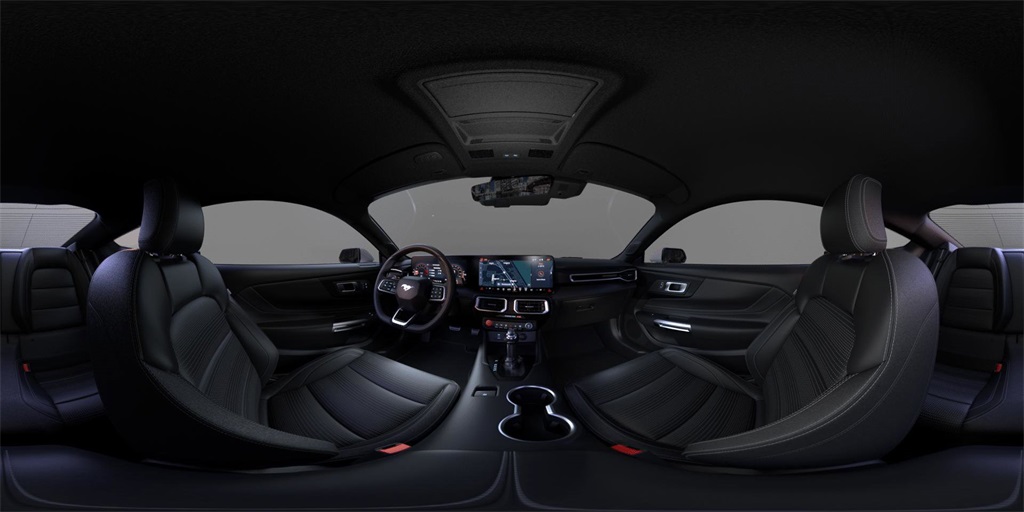 new 2025 Ford Mustang car, priced at $52,525