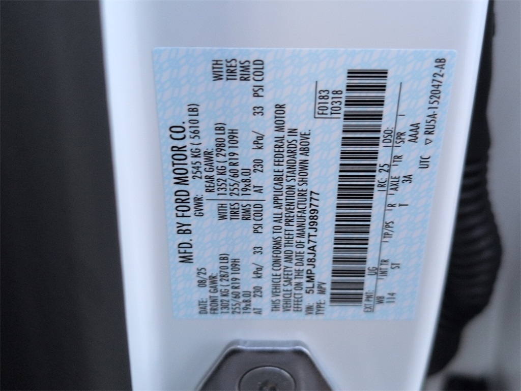 new 2026 Lincoln Nautilus car, priced at $53,554