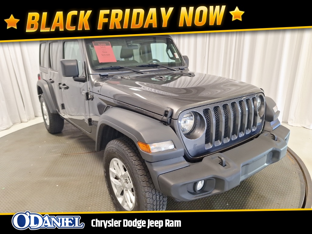 used 2023 Jeep Wrangler car, priced at $26,700