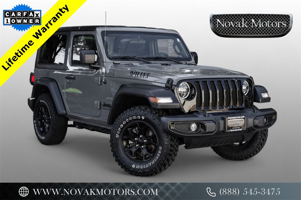 used 2022 Jeep Wrangler car, priced at $29,179