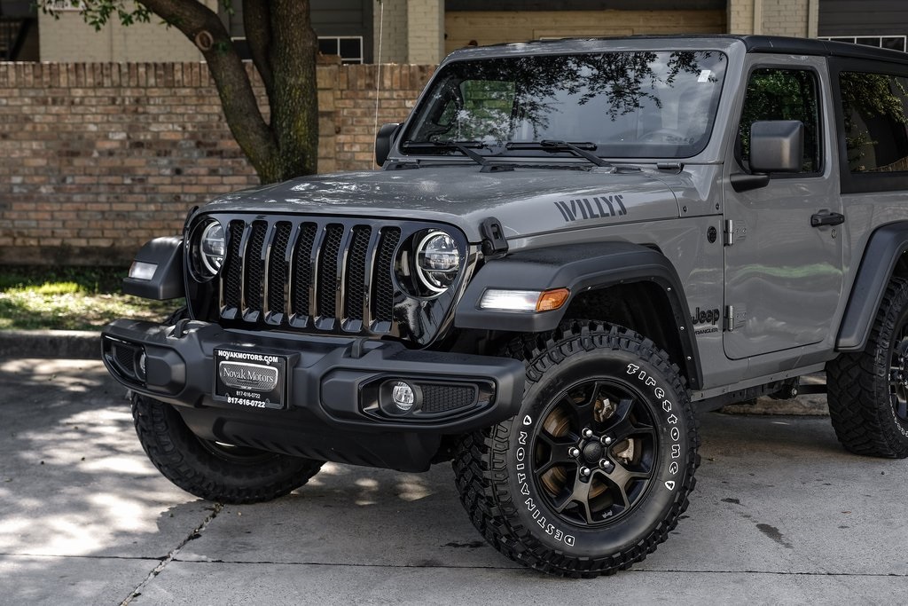 used 2022 Jeep Wrangler car, priced at $28,564