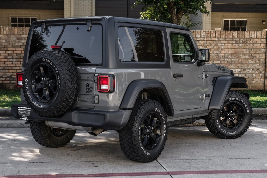 used 2022 Jeep Wrangler car, priced at $28,564