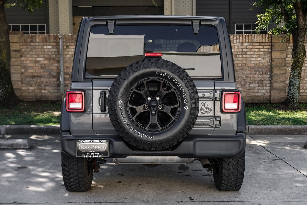 used 2022 Jeep Wrangler car, priced at $28,564