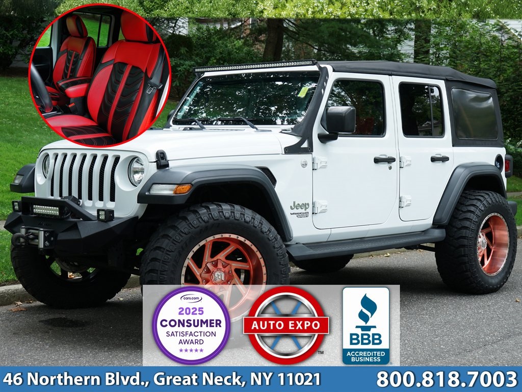 used 2020 Jeep Wrangler car, priced at $23,495