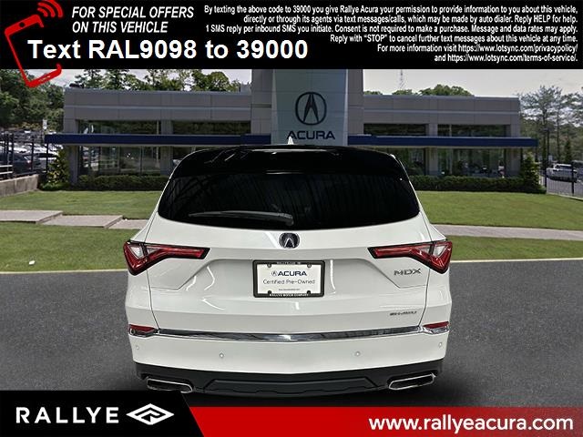 used 2023 Acura MDX car, priced at $43,770