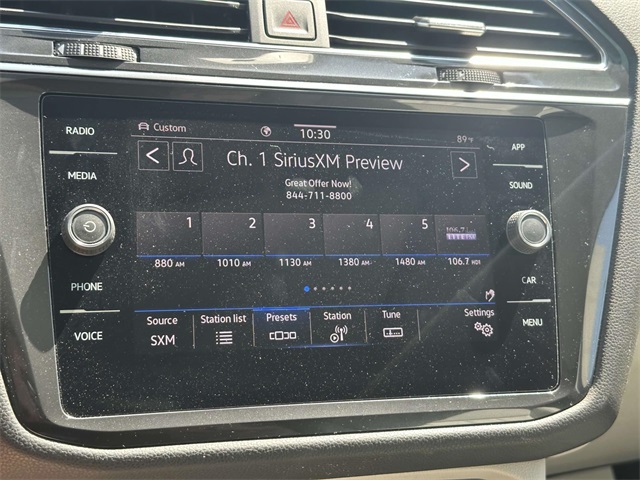 used 2022 Volkswagen Tiguan car, priced at $21,622