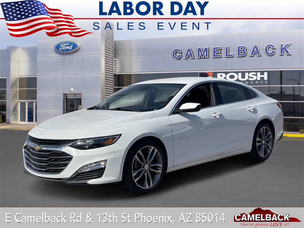 used 2023 Chevrolet Malibu car, priced at $14,993