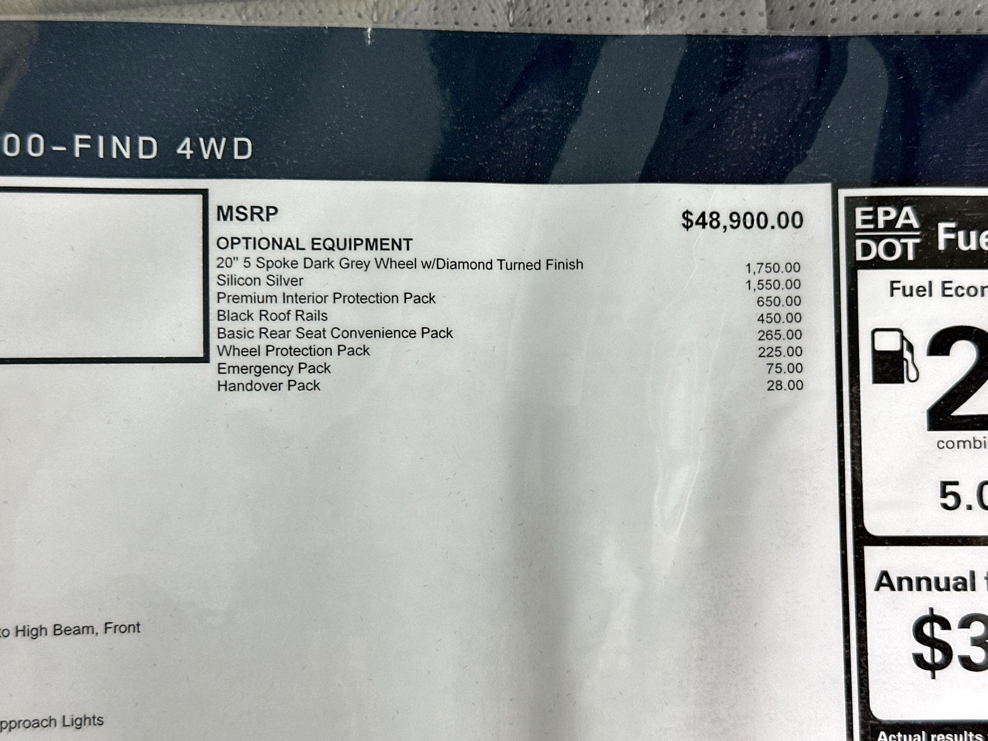 new 2025 Land Rover Discovery Sport car, priced at $39,995