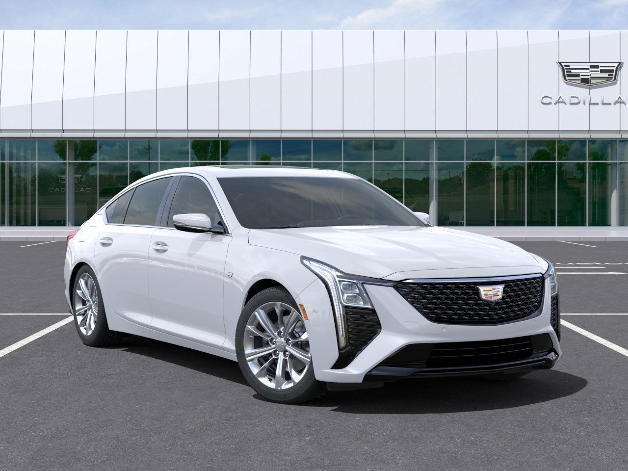 new 2025 Cadillac CT5 car, priced at $47,585