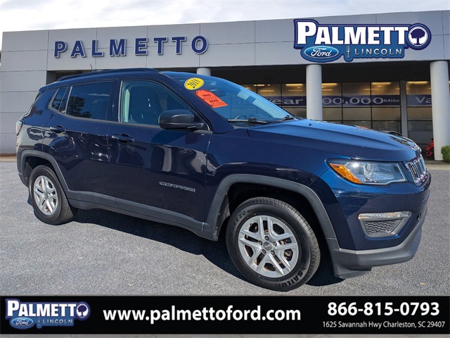 used 2018 Jeep Compass car, priced at $13,464