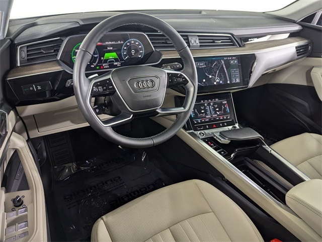 used 2024 Audi Q8 e-tron car, priced at $49,781