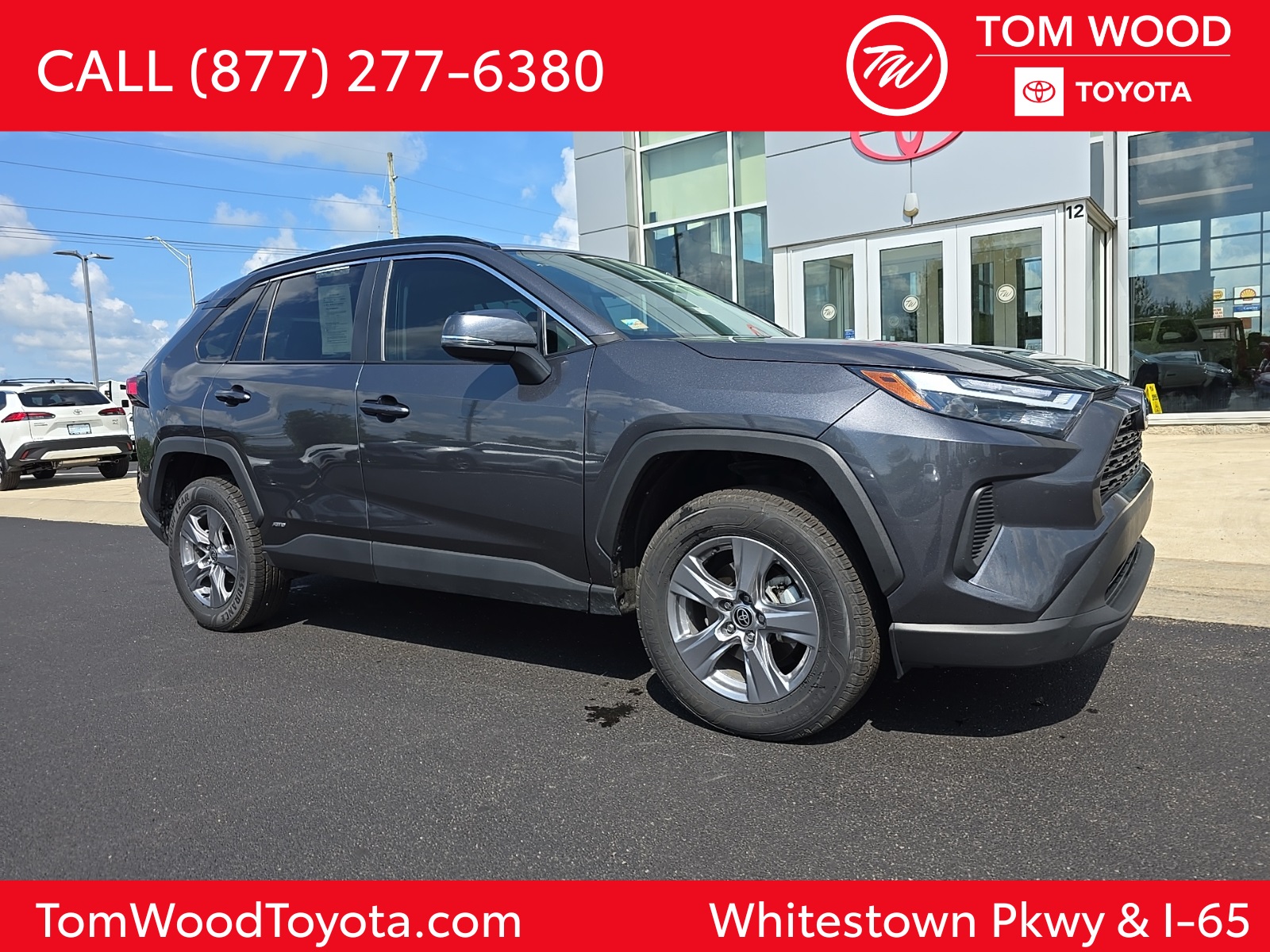 used 2022 Toyota RAV4 Hybrid car, priced at $31,637