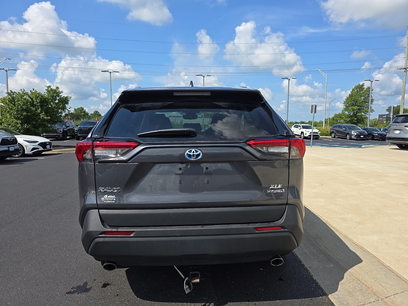used 2022 Toyota RAV4 Hybrid car, priced at $31,637