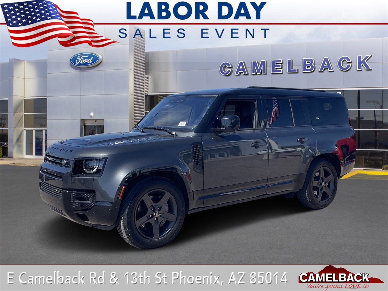 used 2023 Land Rover Defender 130 car, priced at $64,994