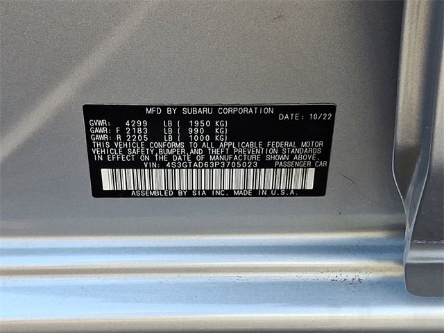 used 2023 Subaru Impreza car, priced at $23,332