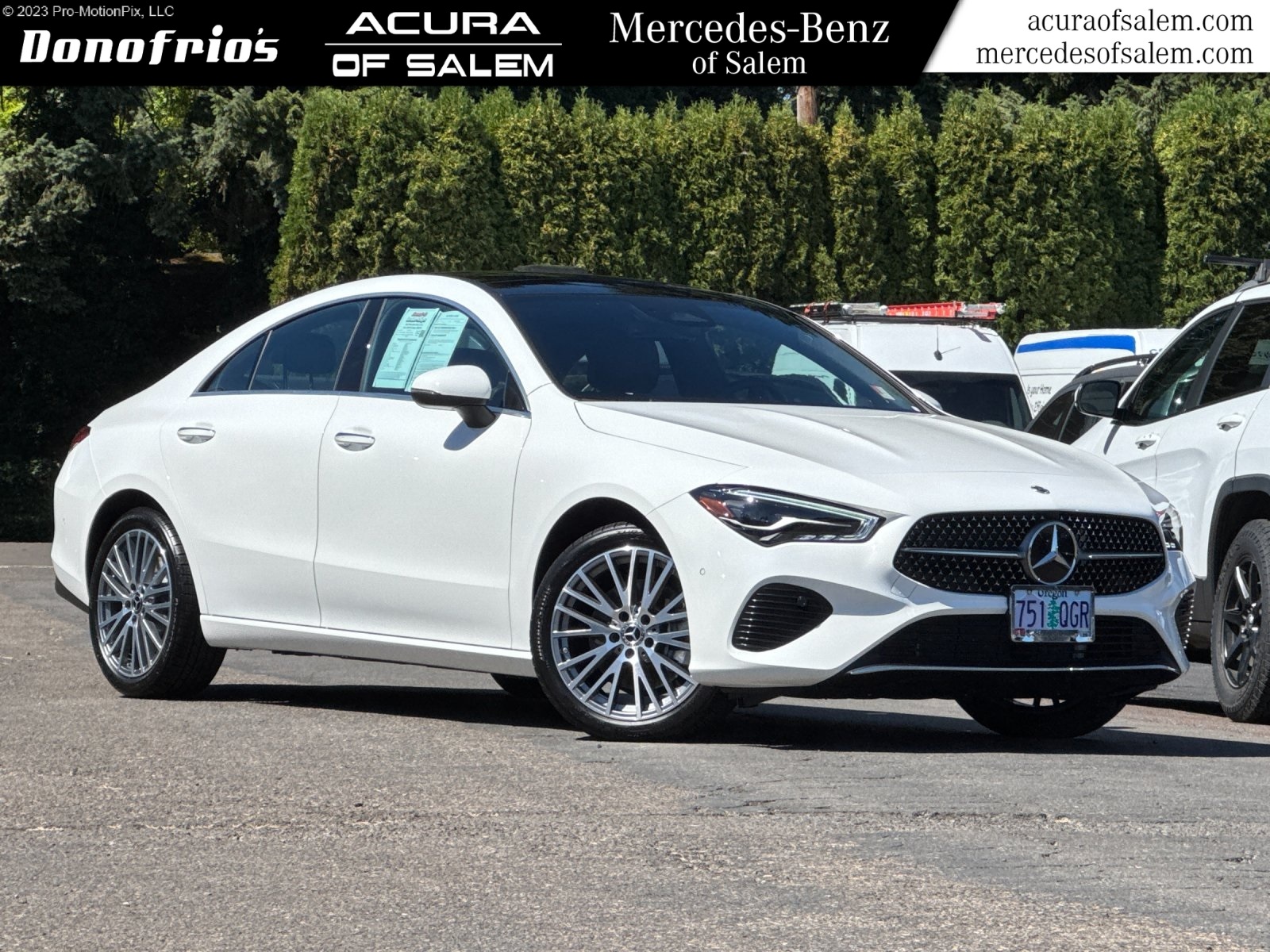used 2025 Mercedes-Benz CLA car, priced at $41,980