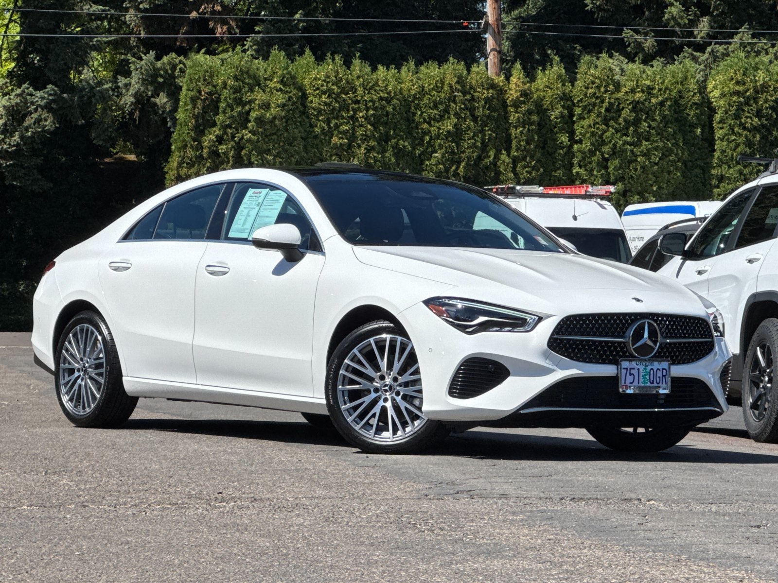 used 2025 Mercedes-Benz CLA car, priced at $41,980