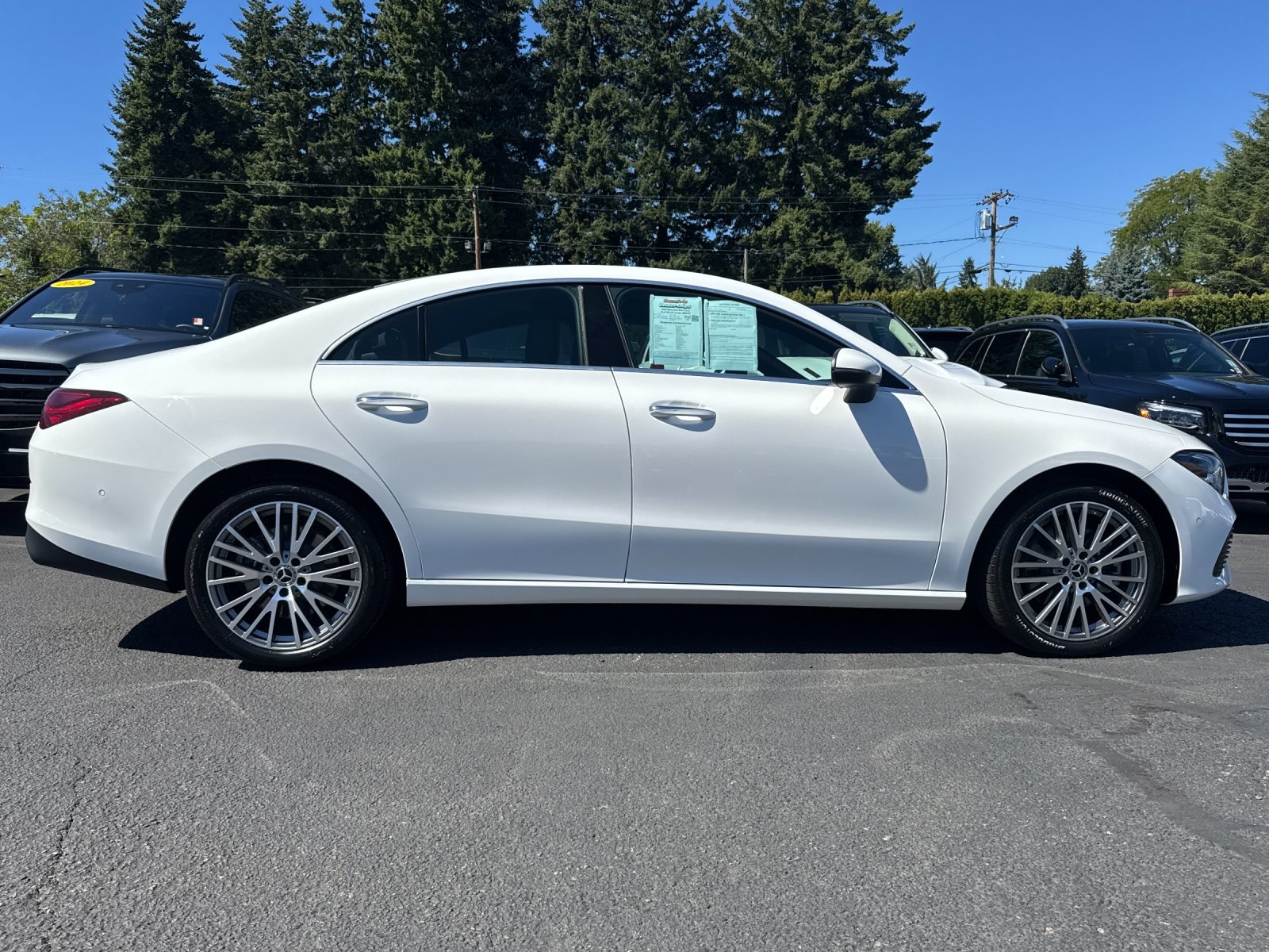 used 2025 Mercedes-Benz CLA car, priced at $41,980