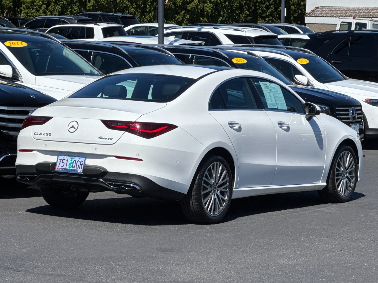 used 2025 Mercedes-Benz CLA car, priced at $41,980