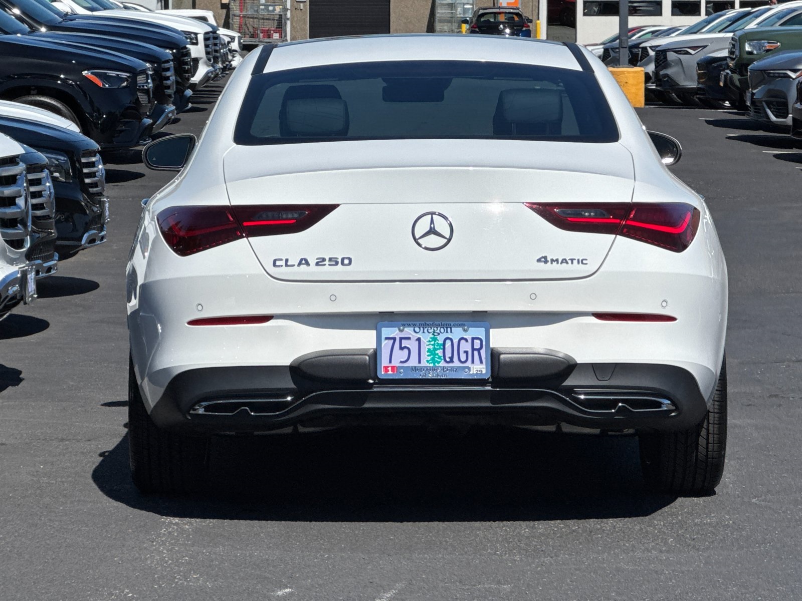 used 2025 Mercedes-Benz CLA car, priced at $41,980