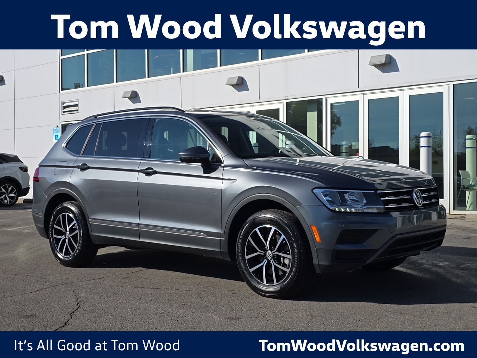 used 2021 Volkswagen Tiguan car, priced at $19,900