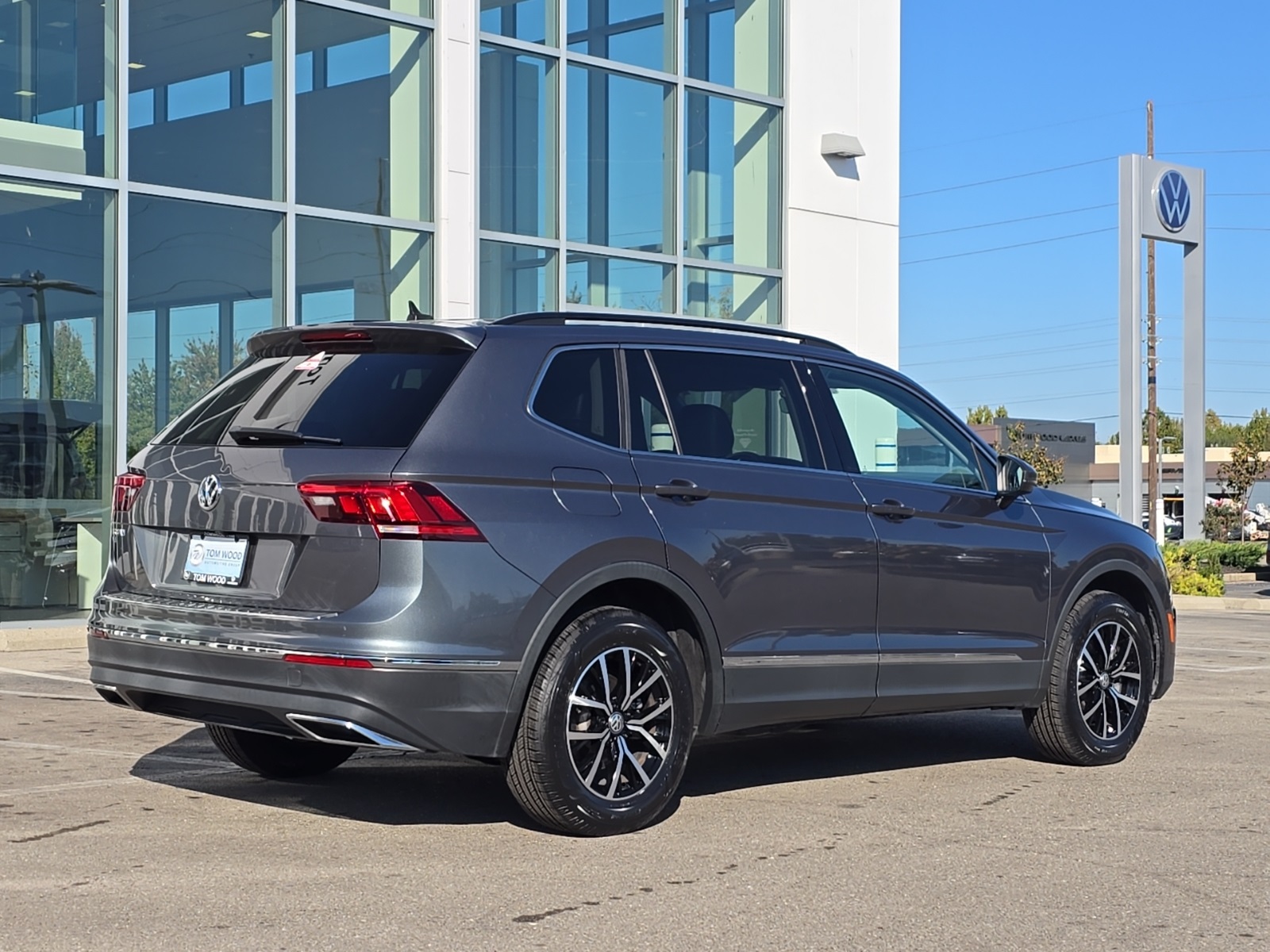 used 2021 Volkswagen Tiguan car, priced at $19,900