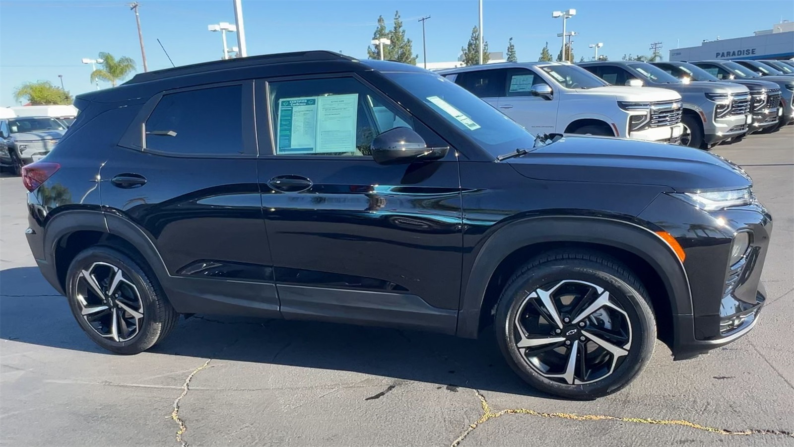 used 2023 Chevrolet TrailBlazer car, priced at $25,991