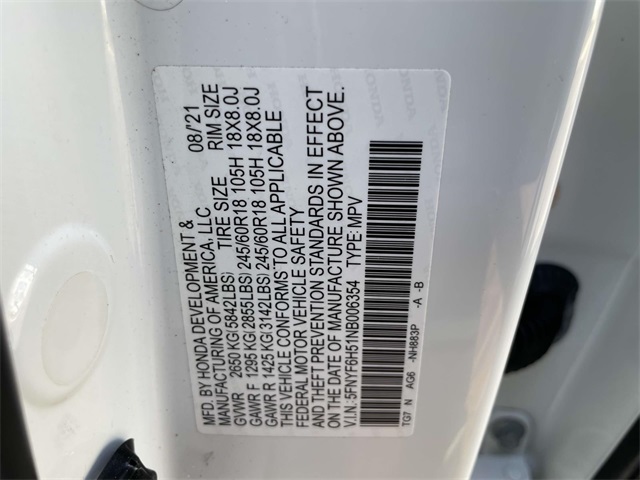 used 2022 Honda Pilot car, priced at $30,849