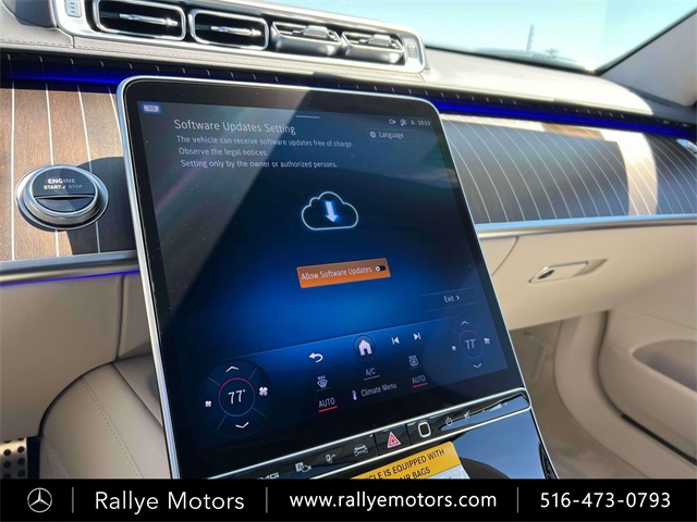 new 2025 Mercedes-Benz S-Class car, priced at $198,560